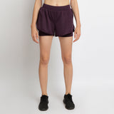 Women's Running Shorts 2-in-1 Legging