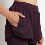 Women's Running Shorts 2-in-1 Legging