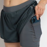 Women's Running Shorts 2-in-1 Legging