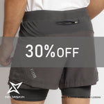 Men's Running Shorts 2-in-1 Legging