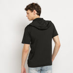 Men Hoodie Short Sleeve