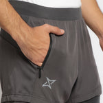 Men's Running Shorts 2-in-1 Legging