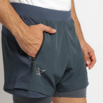 Men's Running Shorts 2-in-1 Legging